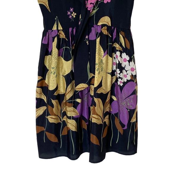 ANTHROPOLOGIE Corey Lyn Calter Floral Garden Retro Fit & Flare Dress, Size Small - Picture 7 of 10